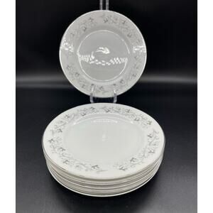 Vintage Moon Mist Fine China Set of 6 Bread Plates # 3000 Made in Japan